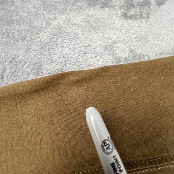 KUHL Long Sleeve Pullover Mock Neck Henley Shirt Khaki Mens Size L Cotton Gorp - Picture 11 of 15